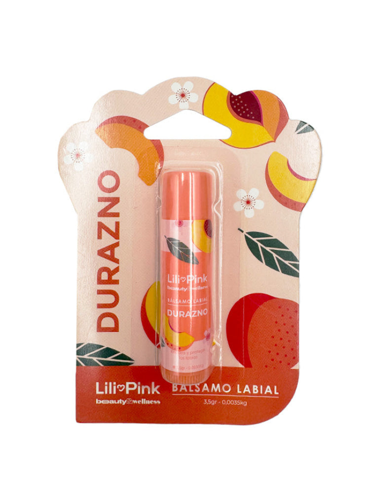 Balsamo Labial Durazno 3 5Gr Belleza