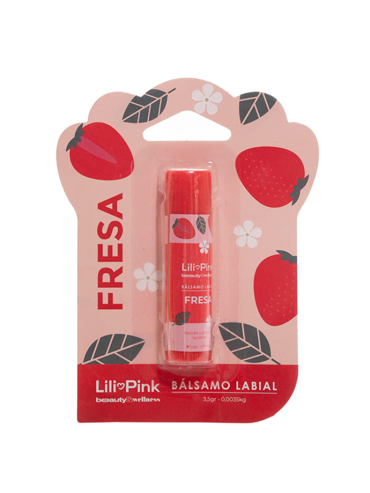 Balsamo Labial Fresa 3 5Gr Belleza