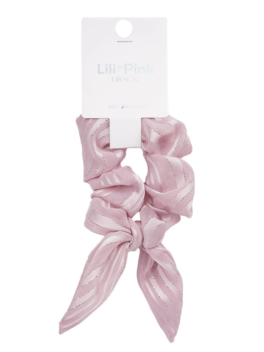 SCRUNCHIE PURPLE SOFT MODA