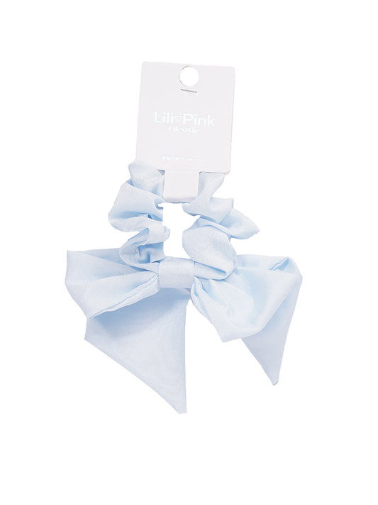 SCRUNCHIE LAZO BLUE MODA