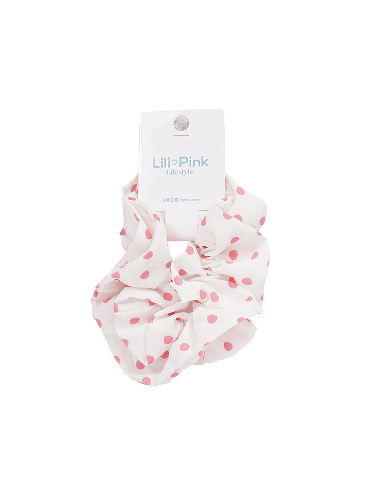SCRUNCHIE PINK DOTS MODA