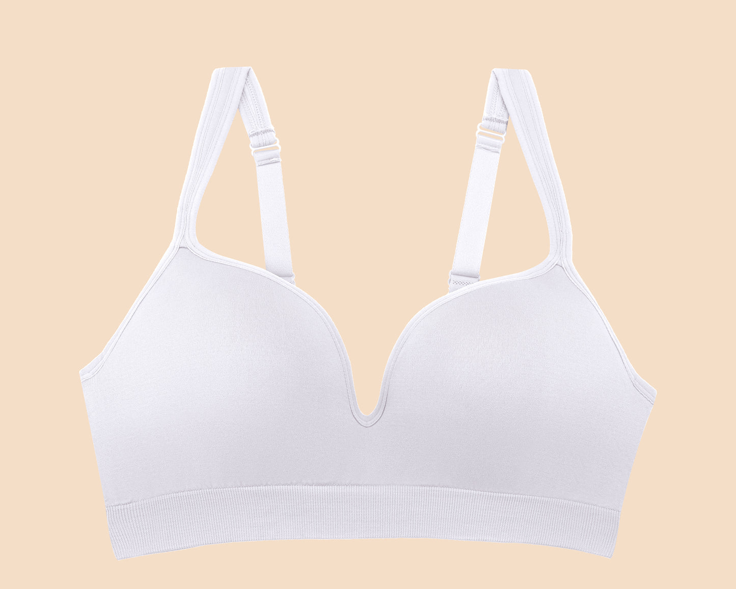 BRASIER SEAMLESS COPA C BLANCO