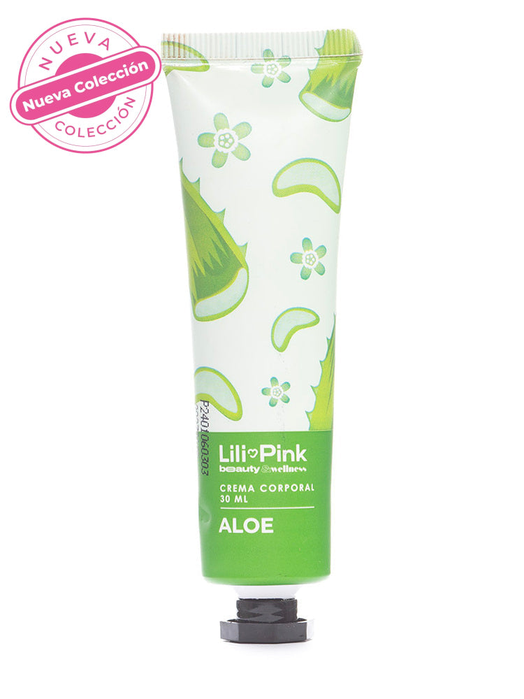 Crema Hidratante Corporal 30 Ml Aloe Belleza