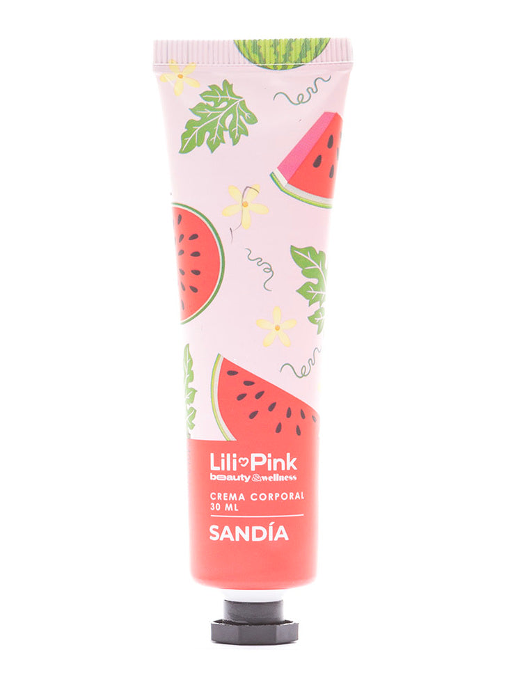 Crema Hidratante Corporal 30 Ml Sandia Belleza