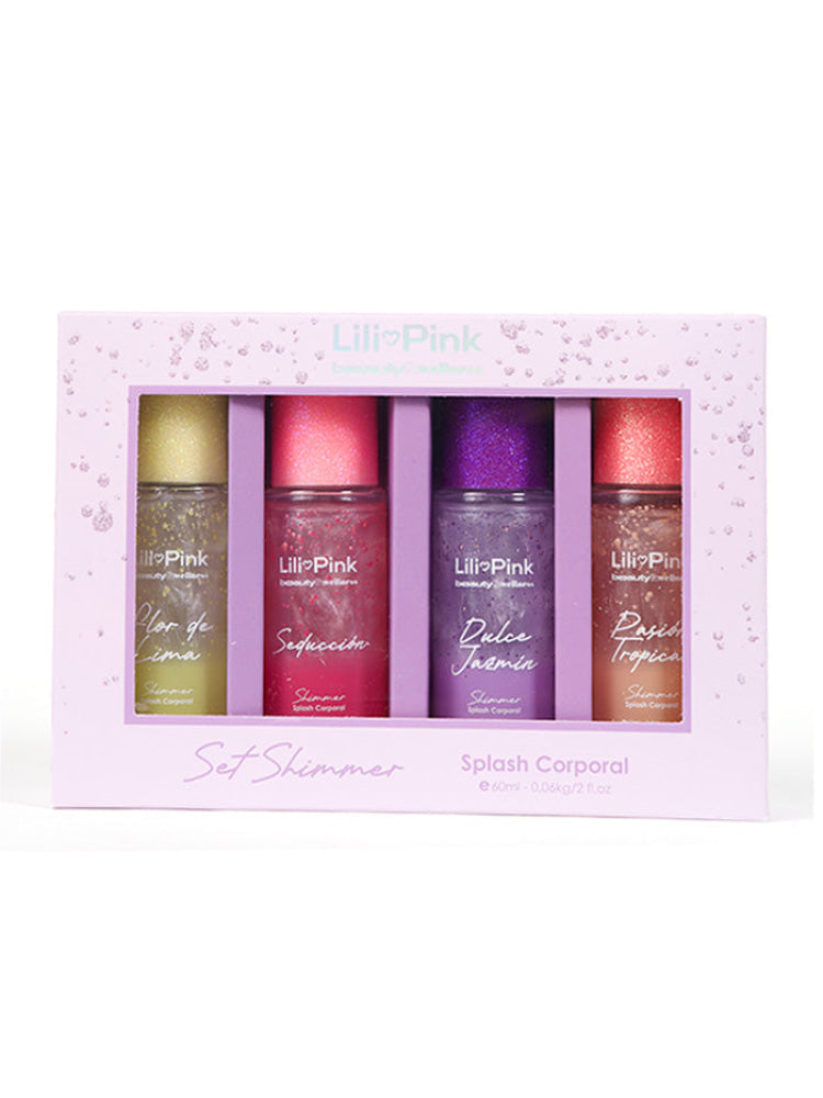 KIT CORPORAL SPLASH CON SHIMMER 60ML