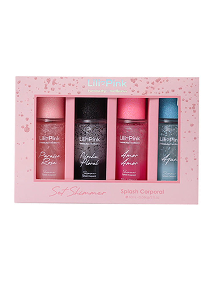 KIT CORPORAL SPLASH CON SHIMMER 60ML