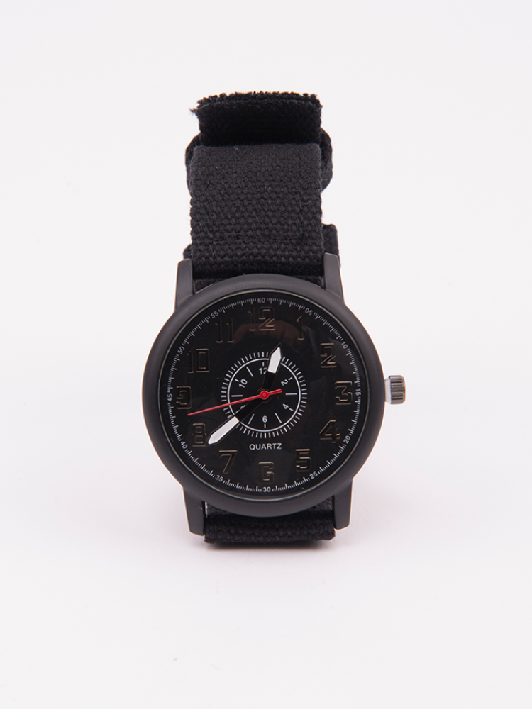 Reloj Caballero Casual Negro Tecnología