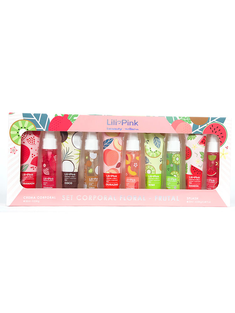 SET CORPORAL FLORAL - FRUTAL 20ML / 30ML