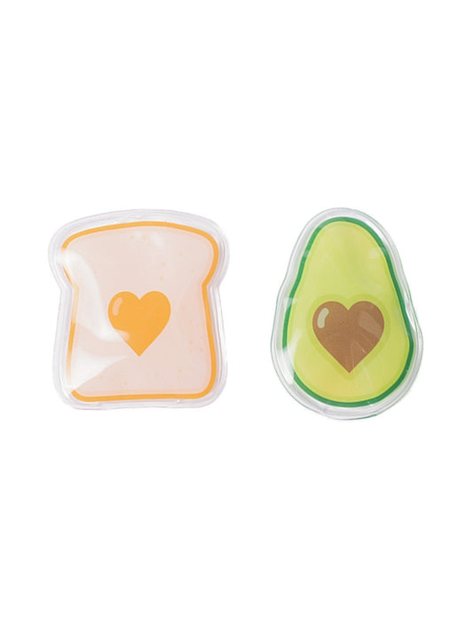 SET ACCESORIOS GEL AVOCADO-BREAD X3