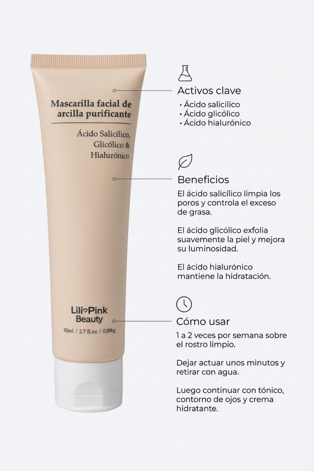 MASCARILLA FACIAL 80ML