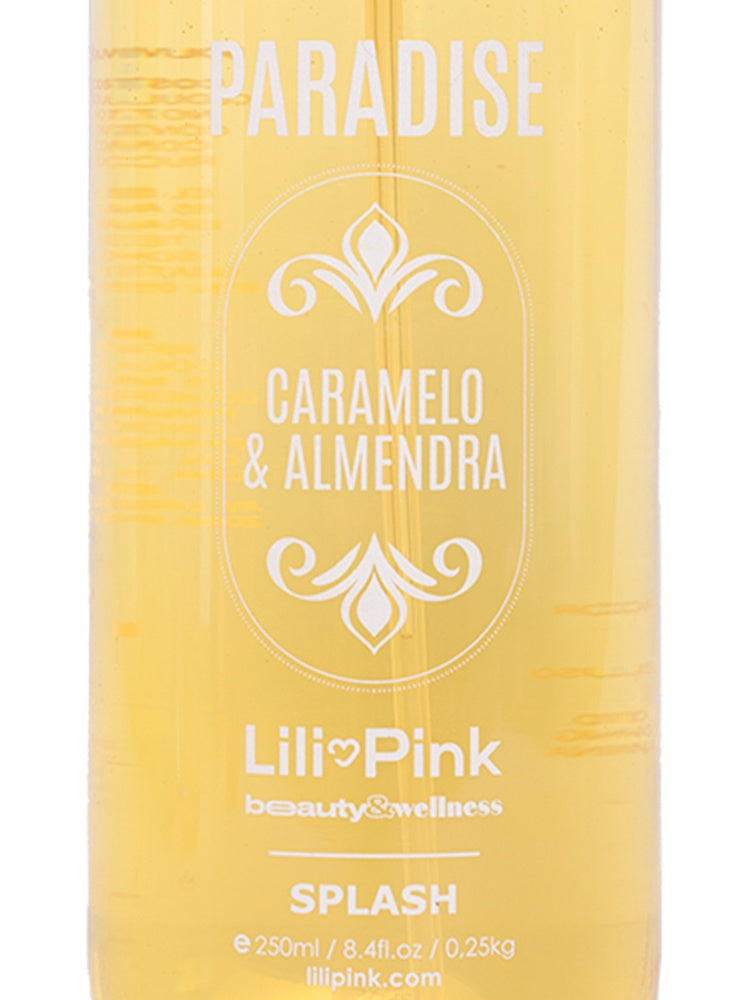 SPLASH PARADISE CARAMELO & ALMENDRAS 250ML