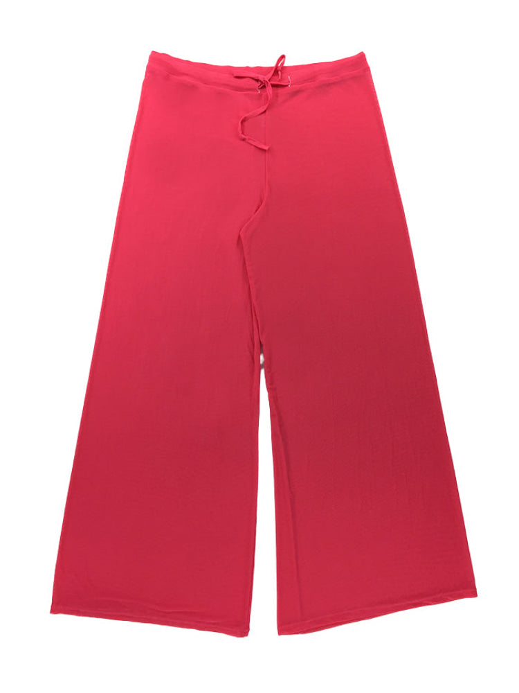 Salida De Baño Pantalon Mesh Rosa / L/Xl Trajes De Baño