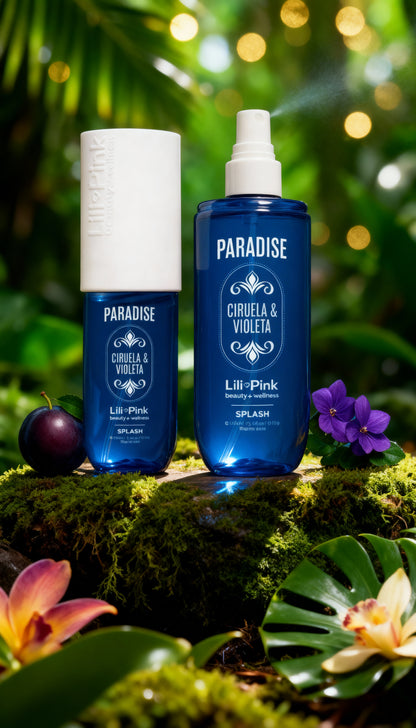 SPLASH PARADISE BLOOM CIRUELA Y VIOLETA 250ML