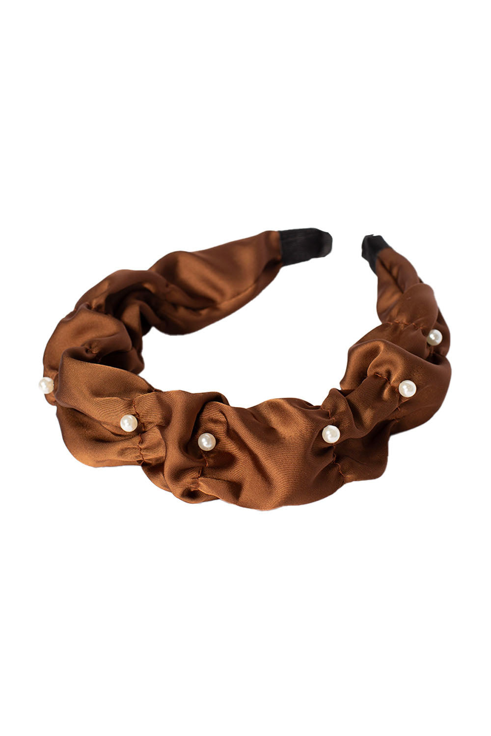 BALACA BROWN PEARLS MODA