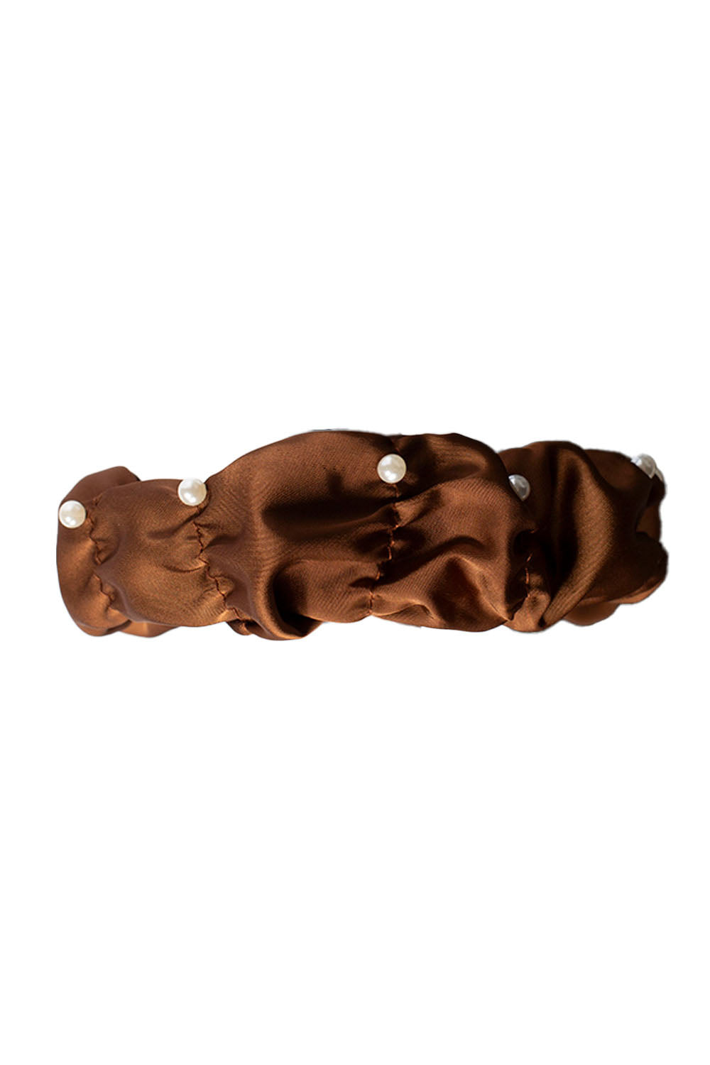 BALACA BROWN PEARLS MODA