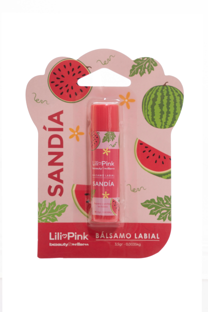 Balsamo Labial Sandia 3 5Gr Belleza