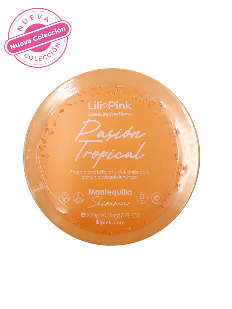 Mantequilla Shimmer Pasión Tropical 200Gr / 200 Belleza