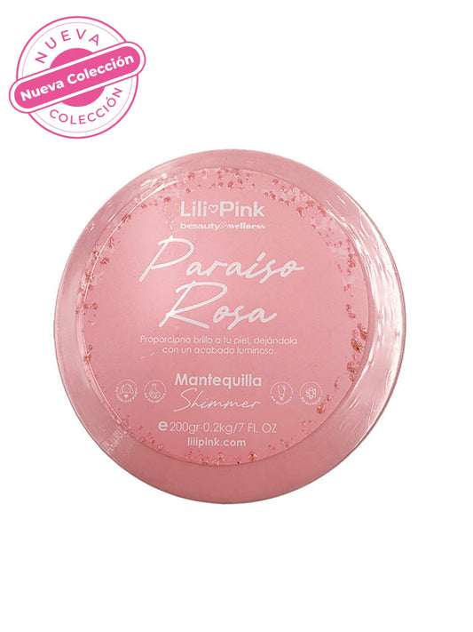 Mantequilla Shimmer Paraiso Rosa 200Gr / 200 Belleza