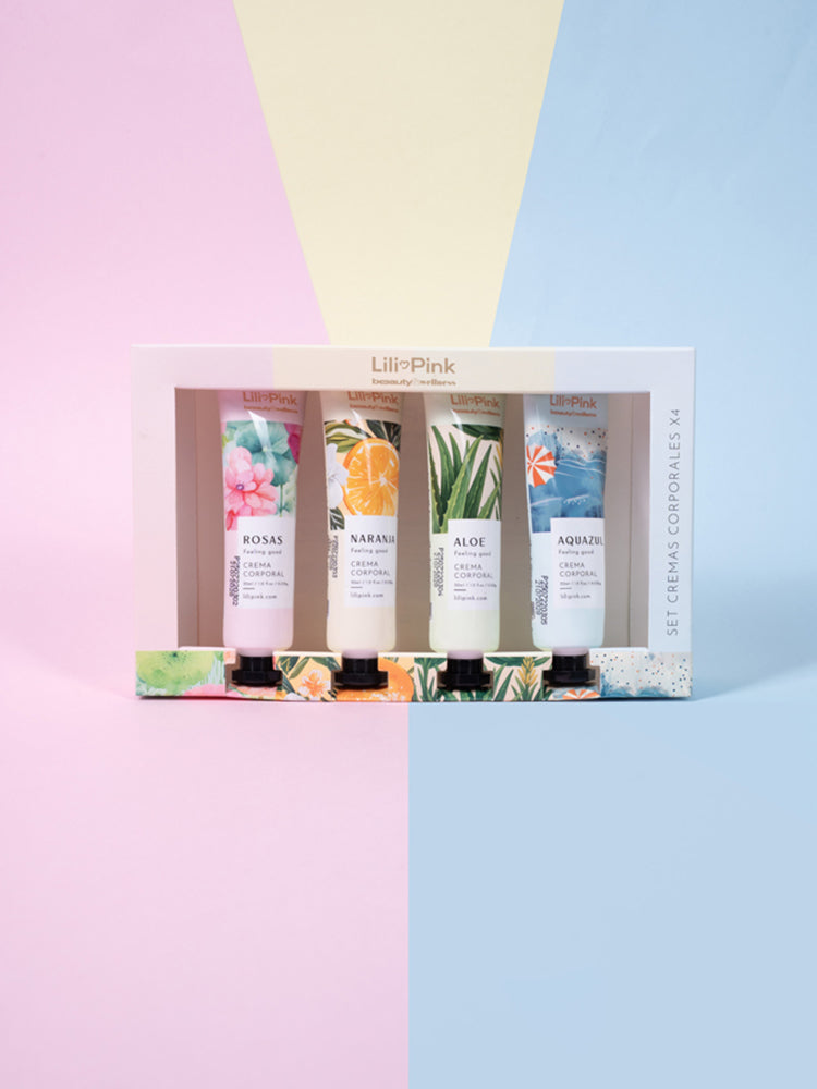 SET X4 CREMAS CORPORALES 30ML AROMATERAPIA