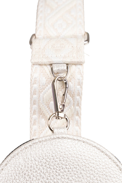 BOLSO CELULAR & BILLETERA MODA GRIS