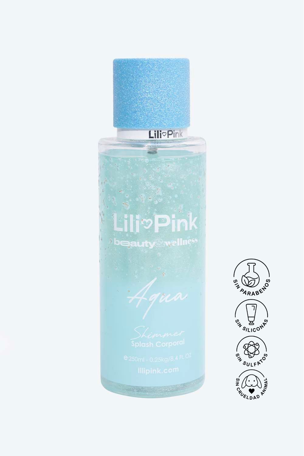 SPLASH SHIMMER AQUA 250ML