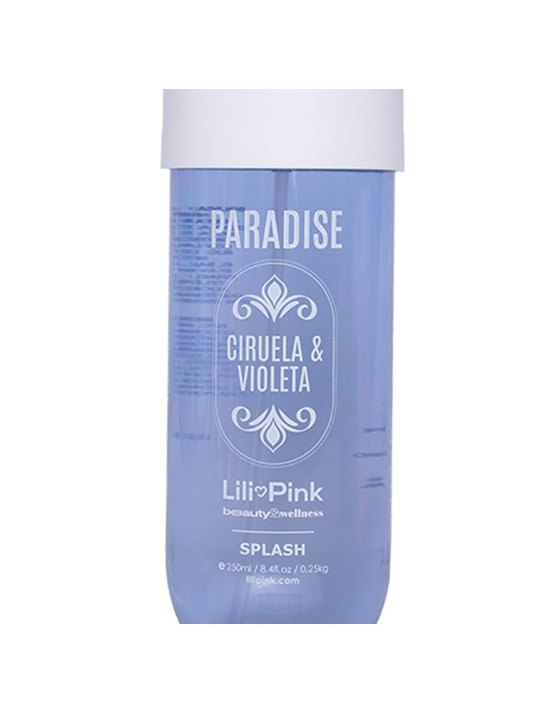 SPLASH PARADISE  CIRUELA Y  VIOLETA 250ML