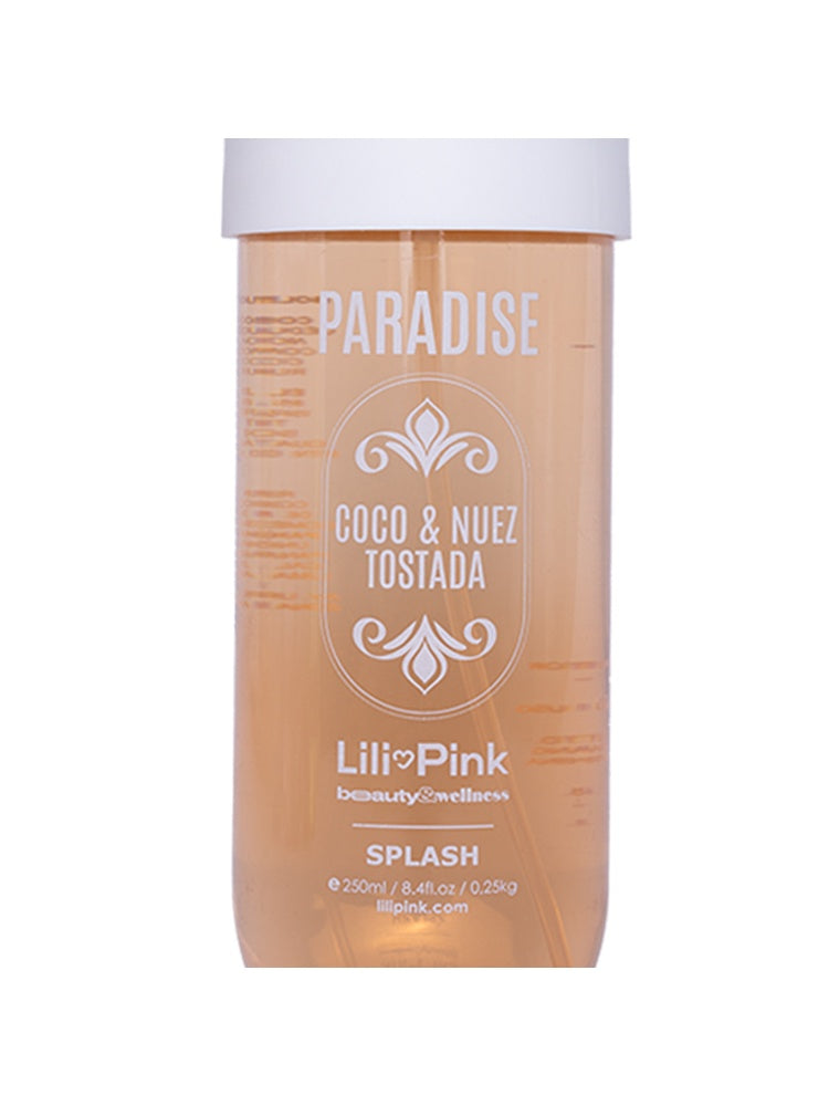 SPLASH PARADISE COCO &NUEZ TOSTADA  250ML