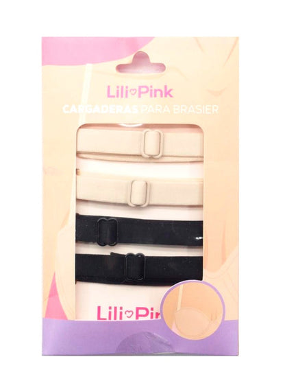 Tirantes Para Brasier Paq X2 Beige-Negro Accesorios