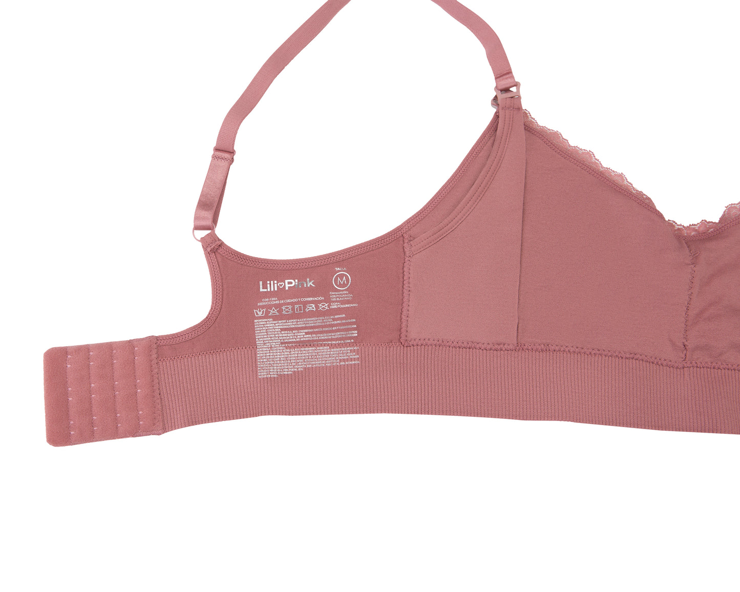BRASIER MATERNAL SEAMLESS ROSA OSCURO