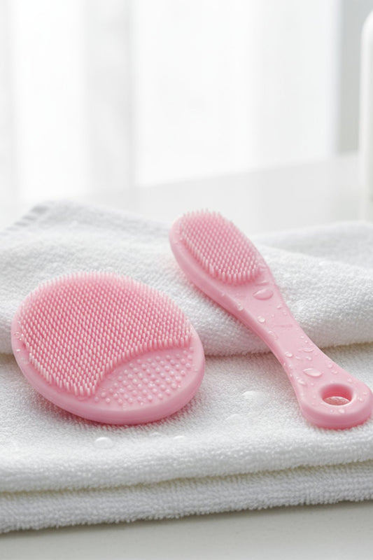 SET CEPILLO FACIAL ROSA