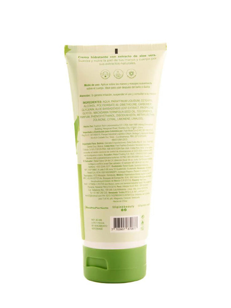 Crema Corporal Aloe 200Ml Belleza