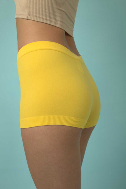 CALZÓN FLEXI BOXER AMARILLO