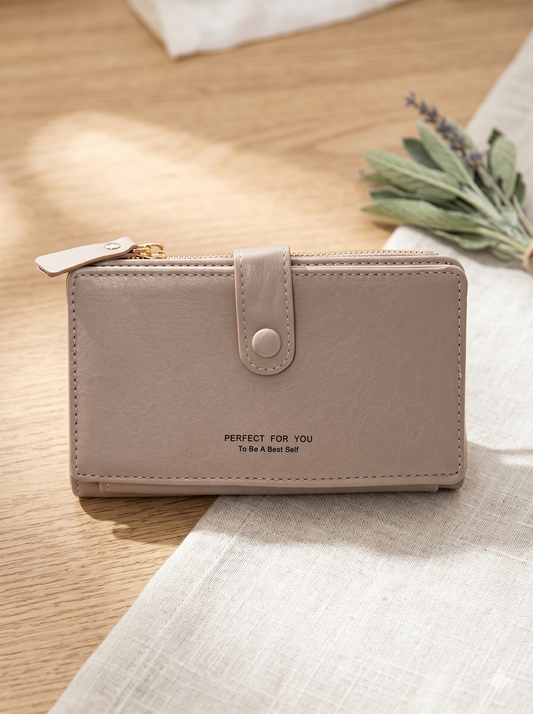BILLETERA DOBLE CAFÉ