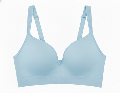 BRASIER SEAMLESS COPA C CELESTE