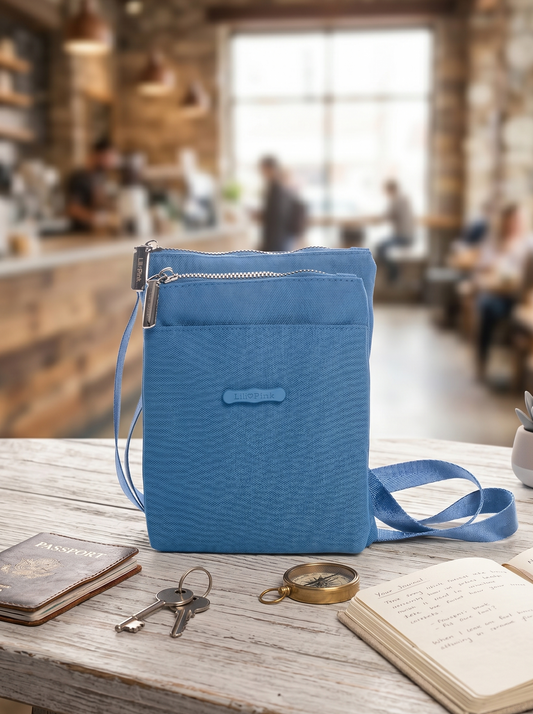 BOLSO CELULAR MODA AZUL