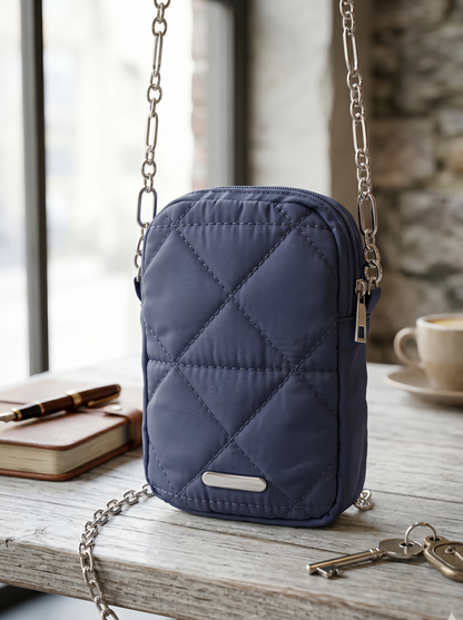 BOLSO CELULAR BASIC AZUL