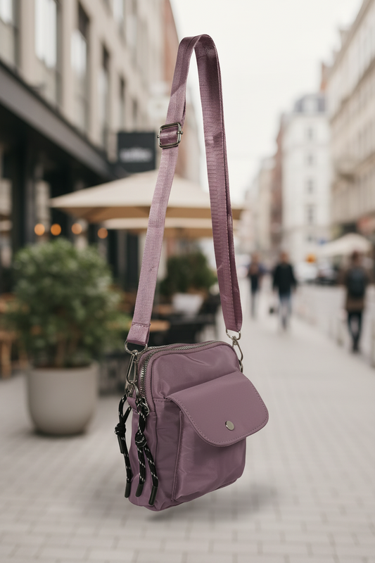 BOLSO CELULAR MODA LILA