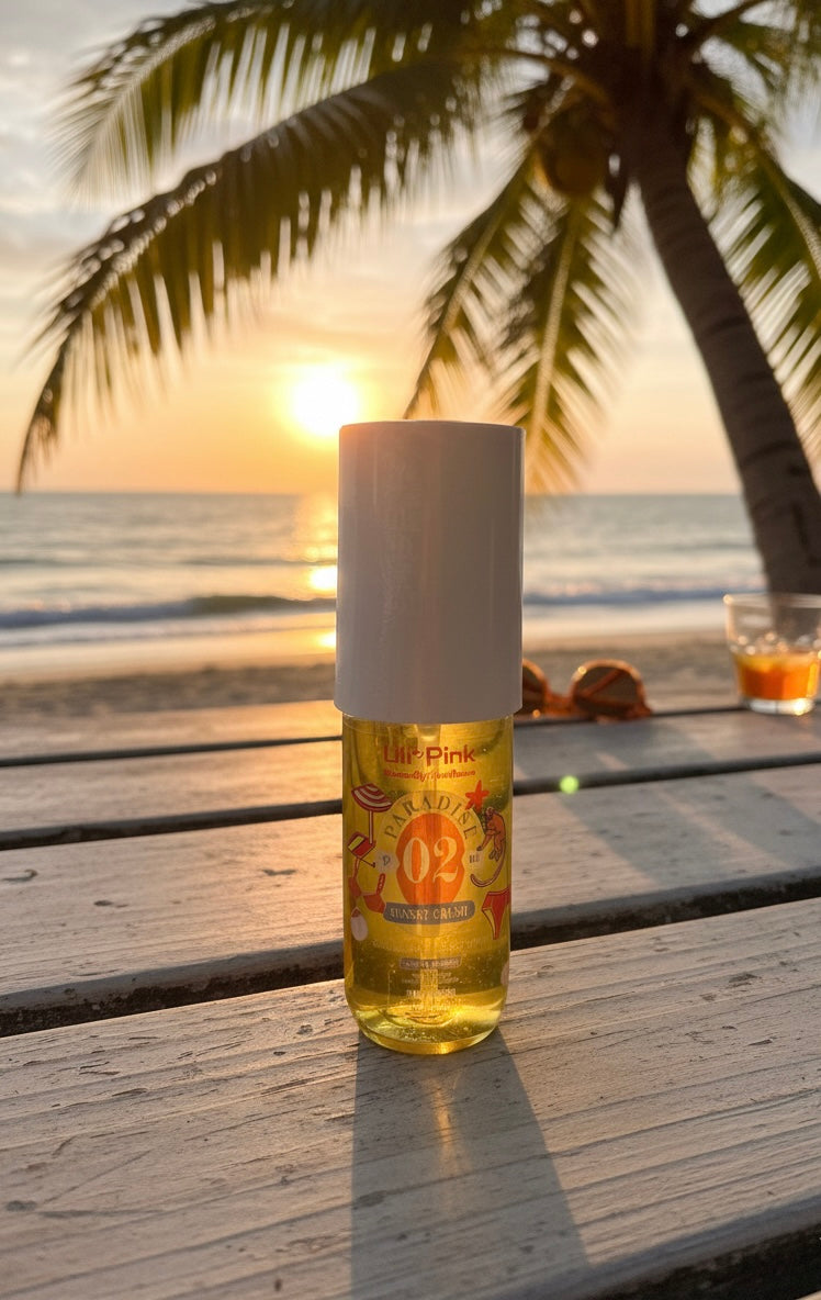 SPLASH PARADISE SUNSET CRUSH CARAMELO Y ALMENDRAS 100ML