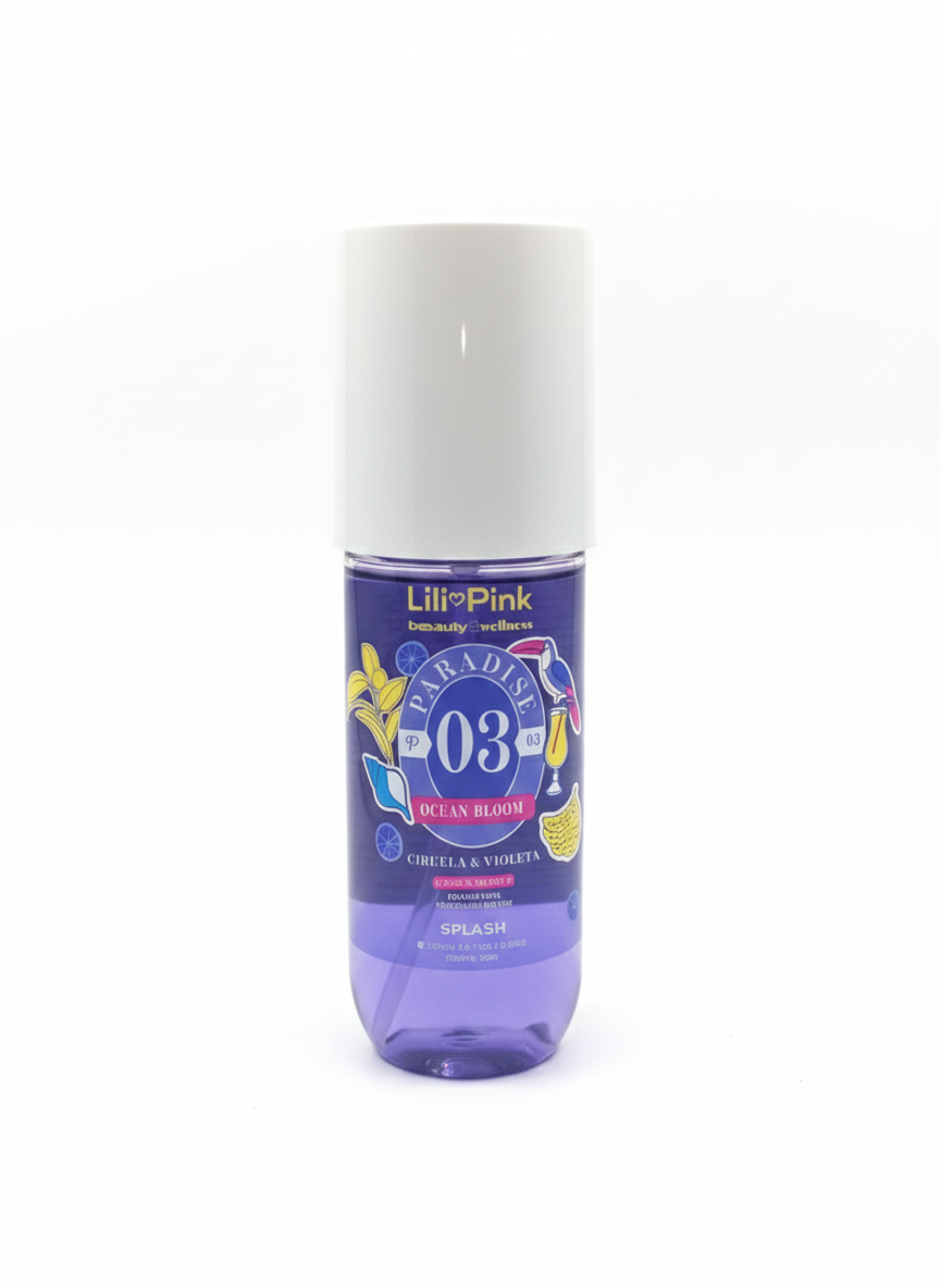 SPLASH PARADISE BLOOM CIRUELA Y VIOLETA 250ML