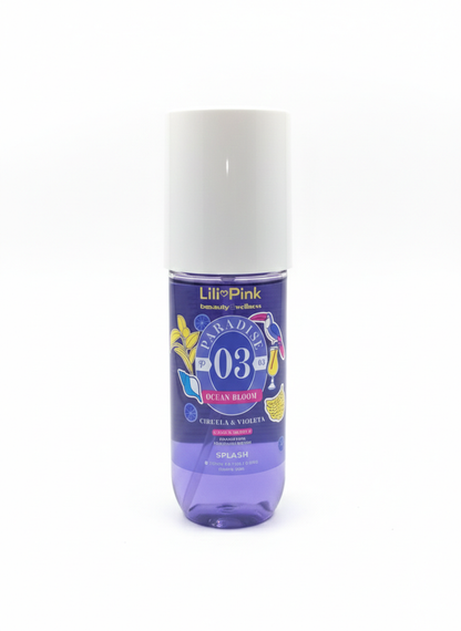 SPLASH PARADISE BLOOM CIRUELA Y VIOLETA 250ML