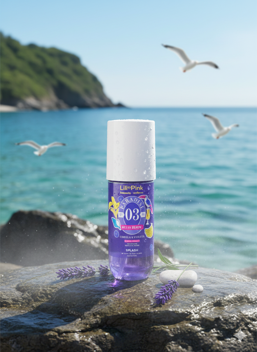 SPLASH PARADISE BLOOM CIRUELA Y VIOLETA 250ML