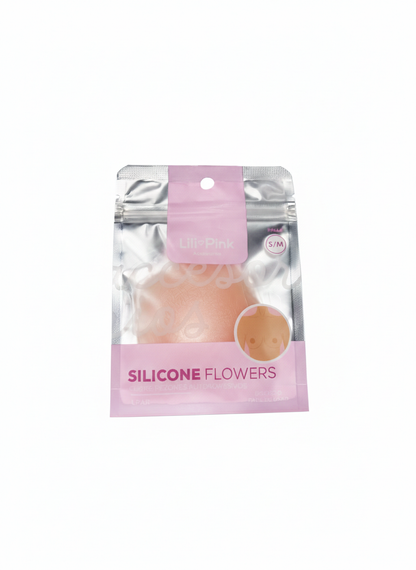 SILICONE FLOWER CUBRE PEZONES COLOR PIEL