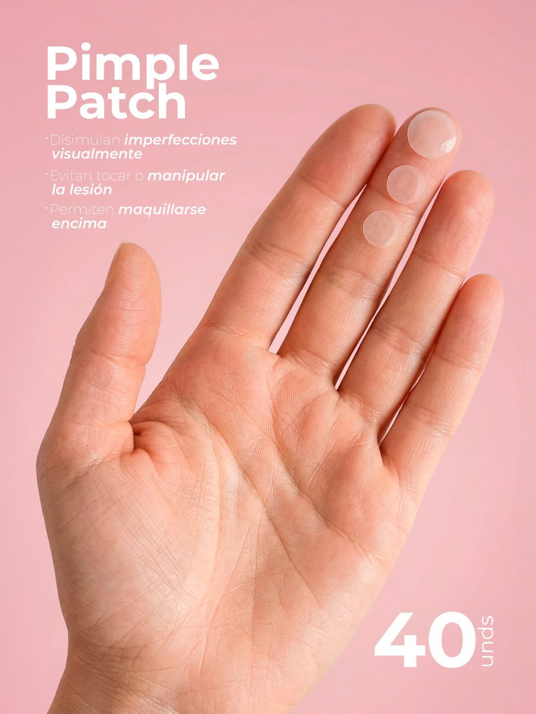 PARCHES DE ACNE X 40 UNDS