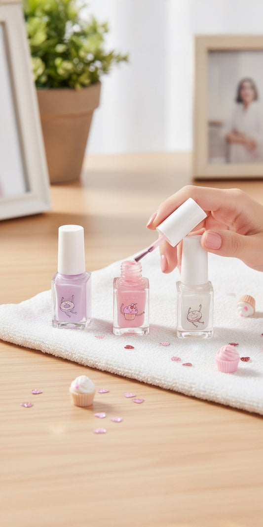 SET KIDS ESMALTES 5ML X3 NAILS BAKERY