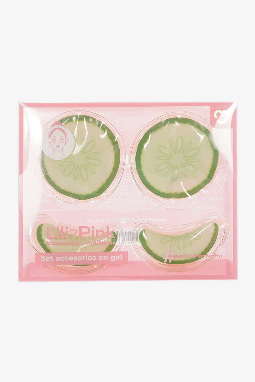 SET ACCESORIOS GEL X4 OJOS - CONTORNO CUCUMBER