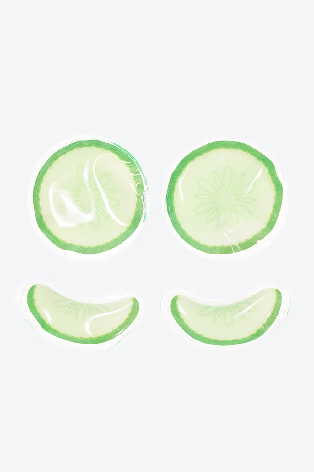 SET ACCESORIOS GEL X4 OJOS - CONTORNO CUCUMBER