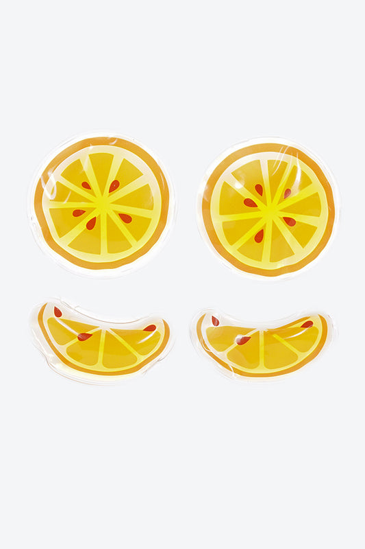 SET ACCESORIOS GEL X4 OJOS - CONTORNO ORANGE