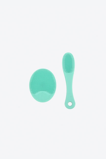 SET CEPILLO FACIAL CELESTE