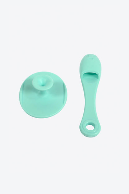 SET CEPILLO FACIAL CELESTE
