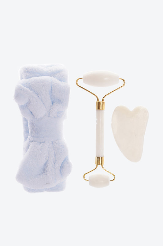 SET FACIAL MASAJEADOR + BALACA CELESTE